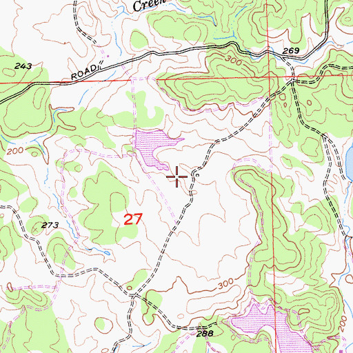 Topographic Map of Lake Calero, CA