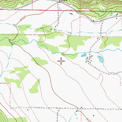 Topographic Map of Sefton Ditch Number 2, CO