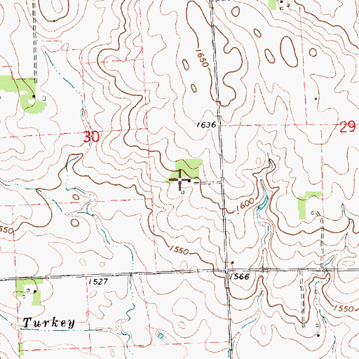 Topographic Map of Cameron Colony, SD