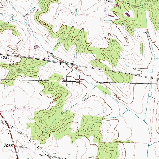 Topographic Map of Schweiger Farm, OH