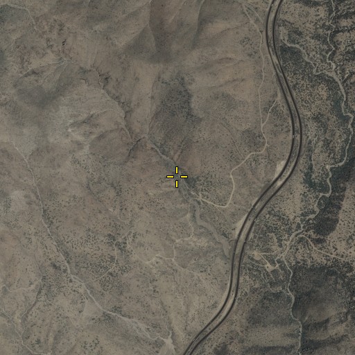 Aerial/Satellite Image of Cane Spring, AZ