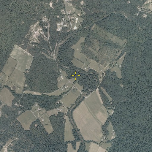 Aerial/Satellite Image of Jacob Snider Cemetery, WV