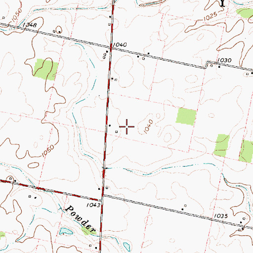 Topographic Map of Mad River Egg Farm, OH
