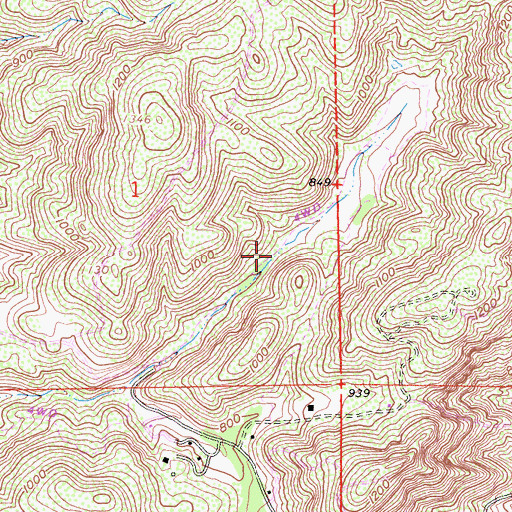 Topographic Map of Olivenhain Dam, CA