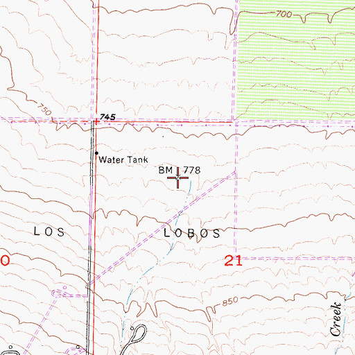 Topographic Map of Muddy Creek, CA