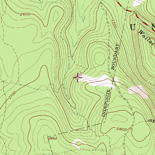 Topographic Map of Onyx Greentree Landfill, PA