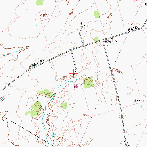 Topographic Map of Wind Dreamer Farms, OH
