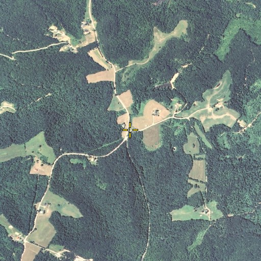 Aerial/Satellite Image of Jep Hill (historical), KY