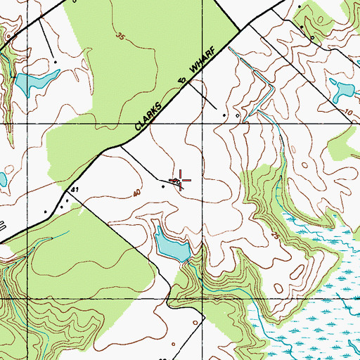 Topographic Map of Discovery Farm, MD