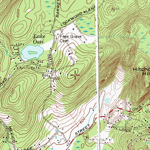 Topographic Map of Prospect Hill, NY