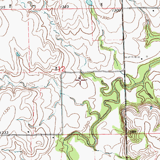Topographic Map of Stilwell Ranch, KS