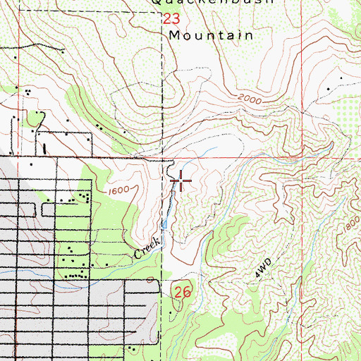 Topographic Map of Eastlake Landfill, CA