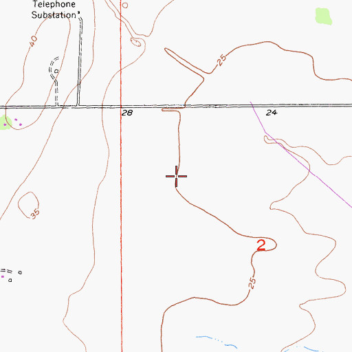 Topographic Map of Hay Road Landfill, CA
