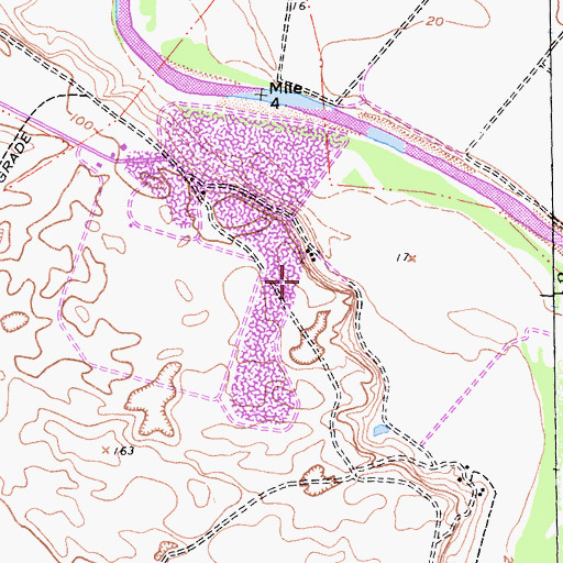 Topographic Map of Marina Sanitary Landfill, CA