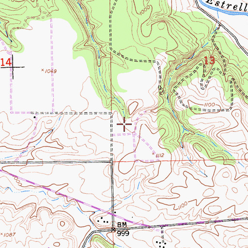 Topographic Map of Paso Robles Landfill, CA