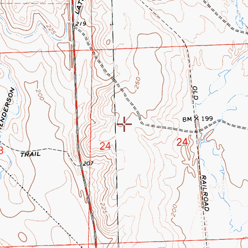 Topographic Map of Highway 59 Landfill, CA