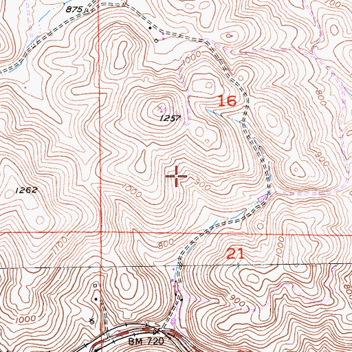 Topographic Map of Altamont Landfill, CA