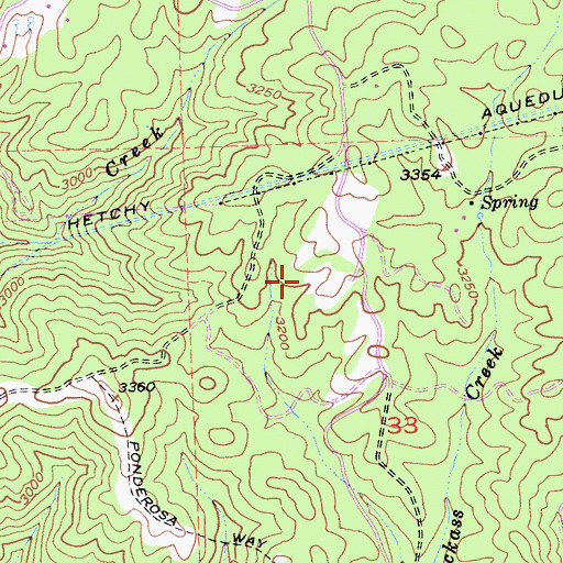 Topographic Map of Groveland Landfill, CA