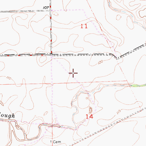 Topographic Map of Ostrom Road Landfill, CA