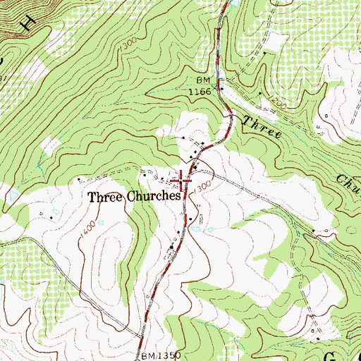 Topographic Map of Bethel Methodist Church Cemetery, WV