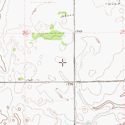 Topographic Map of Delta Egg Farm, KS