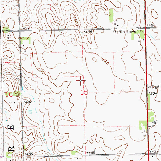 Topographic Map of Journey Elementary School, SD