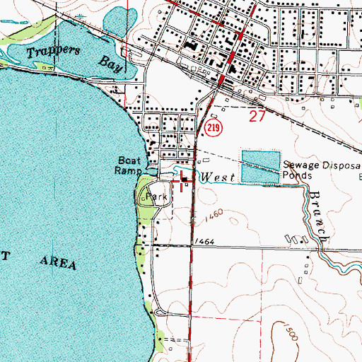 Topographic Map of Lake Park Water Plant, IA