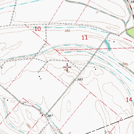 Topographic Map of Saint Philip (historical), IL
