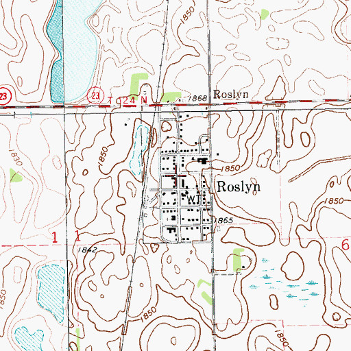Topographic Map of International Vinegar Museum, SD