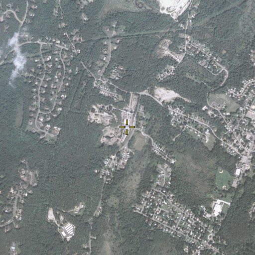 Aerial/Satellite Image of The Sterling Hill Mining Museum, NJ
