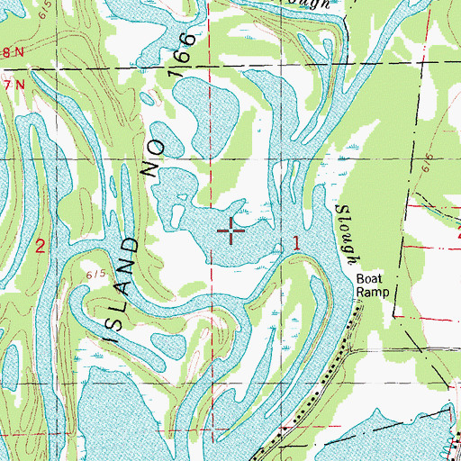 Topographic Map of Fish Lake, WI