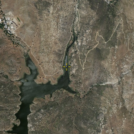 Aerial/Satellite Image of Pine Valley Creek, CA