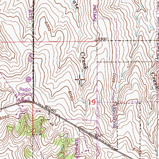 Topographic Map of University of Phoenix Southlands Learning Center, CO