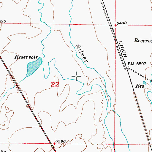 Topographic Map of Summit County Jail, UT