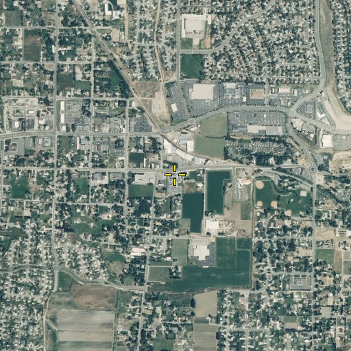 Aerial/Satellite Image of Draper City Police Department, UT