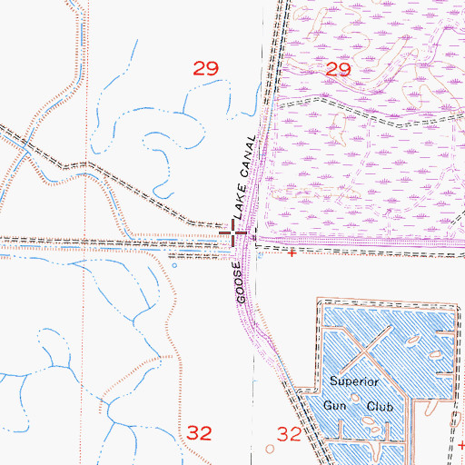 Topographic Map of Poso Creek, CA