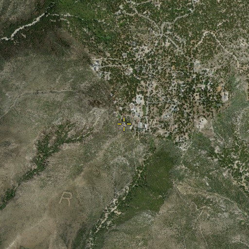 Aerial/Satellite Image of Mount R, CA