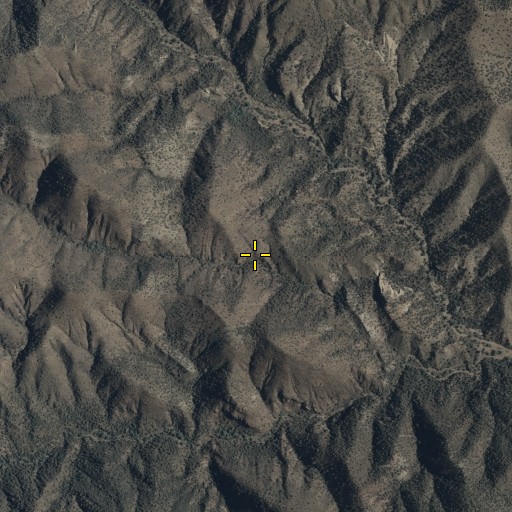 Aerial/Satellite Image of Case Knife Spring, AZ