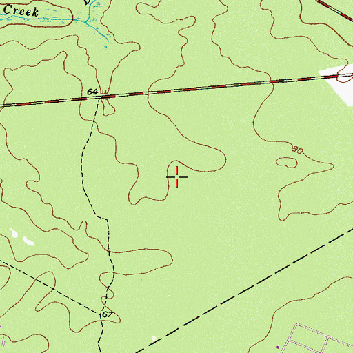 Topographic Map of Federal Correctional Institution - Fairton, NJ