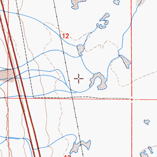 Topographic Map of Rose Valley, CA