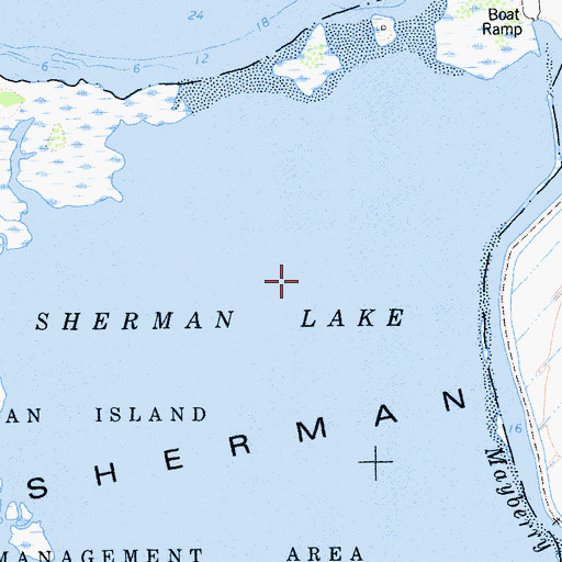 Topographic Map of Sacramento Valley, CA