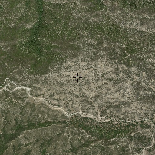 Aerial/Satellite Image of Saddle Flats, CA