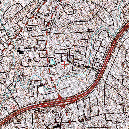 Topographic Map of United States Fish and Wildlife Service Office of Law Enforcement Southeast Region, GA