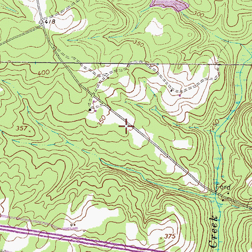 Topographic Map of Georgia State Patrol Troop E Post 25 Thomson, GA