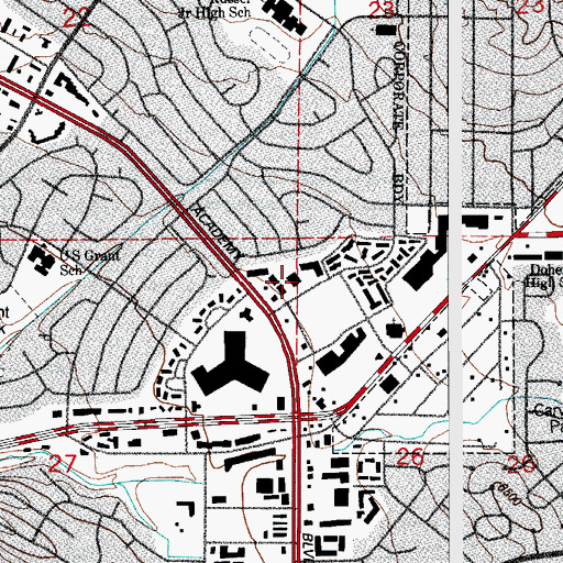 Topographic Map of Templeton Post Office, CO