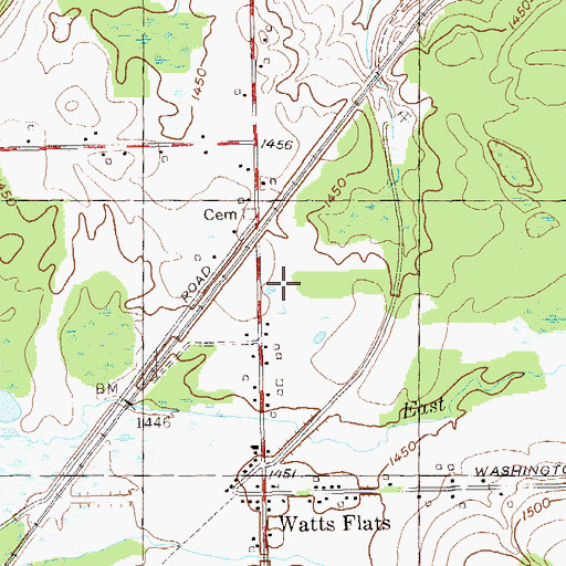 Topographic Map of Panama Fire Department Station 2, NY