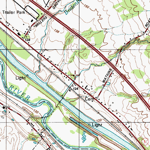 Topographic Map of Schuyler Volunteer Fire Company Station 2, NY