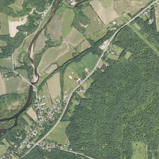 Aerial/Satellite Image of Volunteer Fire Company of Western, NY