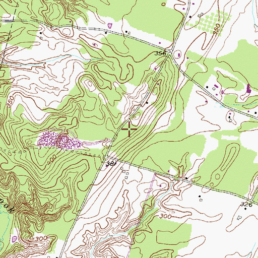 Topographic Map of Arvin Hart Volunteer Fire Company Station 2, NY