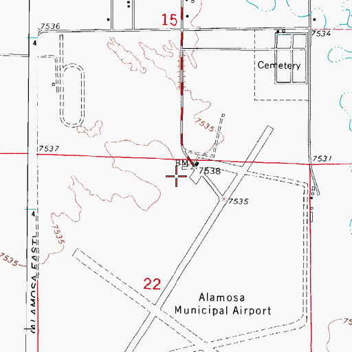 Topographic Map of Eagle Air Medical Corporation, CO